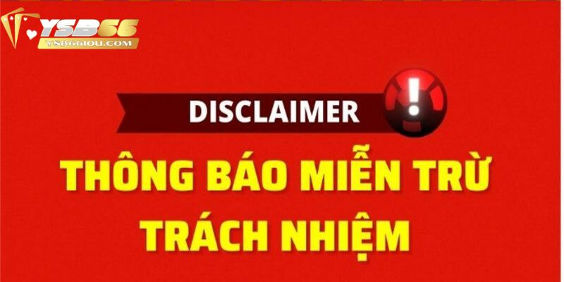 Miễn Trừ Trách Nhiệm YSB66: Các Quy Định Cần Nắm Vững 3 Yêu cầu chính xác về thông tin đăng ký tài khoản