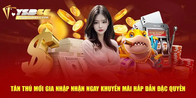 Khuyến Mãi Tân Thủ Tại YSB66 Dành Cho Người Mới Bắt Đầu 3 Những ưu đãi hấp dẫn cho người chơi